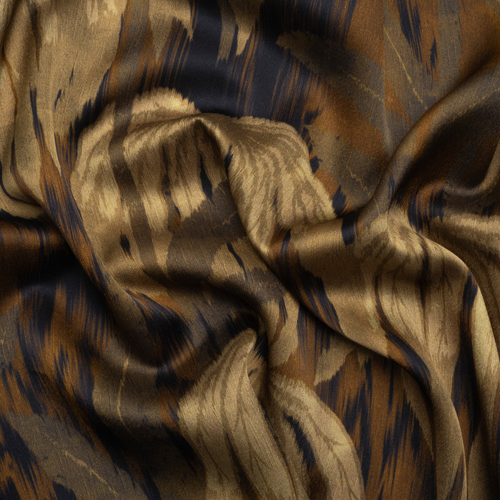 Mood Exclusive Tiger Skies Polyester Satin Faced Crepe - Joann Fabrics