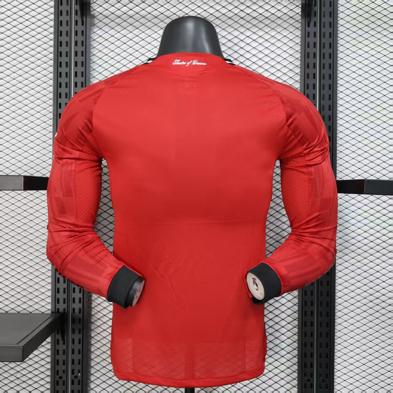 2025/2026 Long Sleeve Player Version Manchester United Home Football Shirt 1:1 Thai Quality