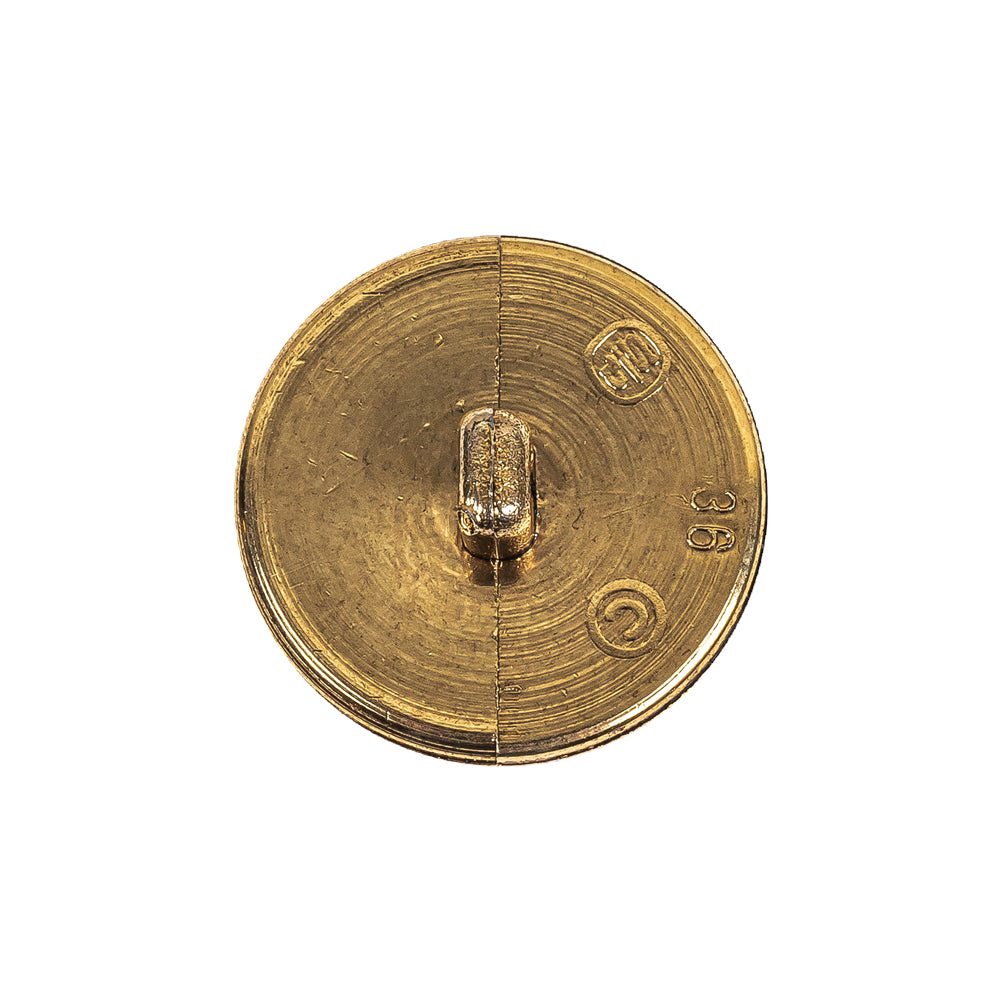 Gold Fancy Faceted Shank Back Plastic Button - 36L/23mm - Joann Fabrics