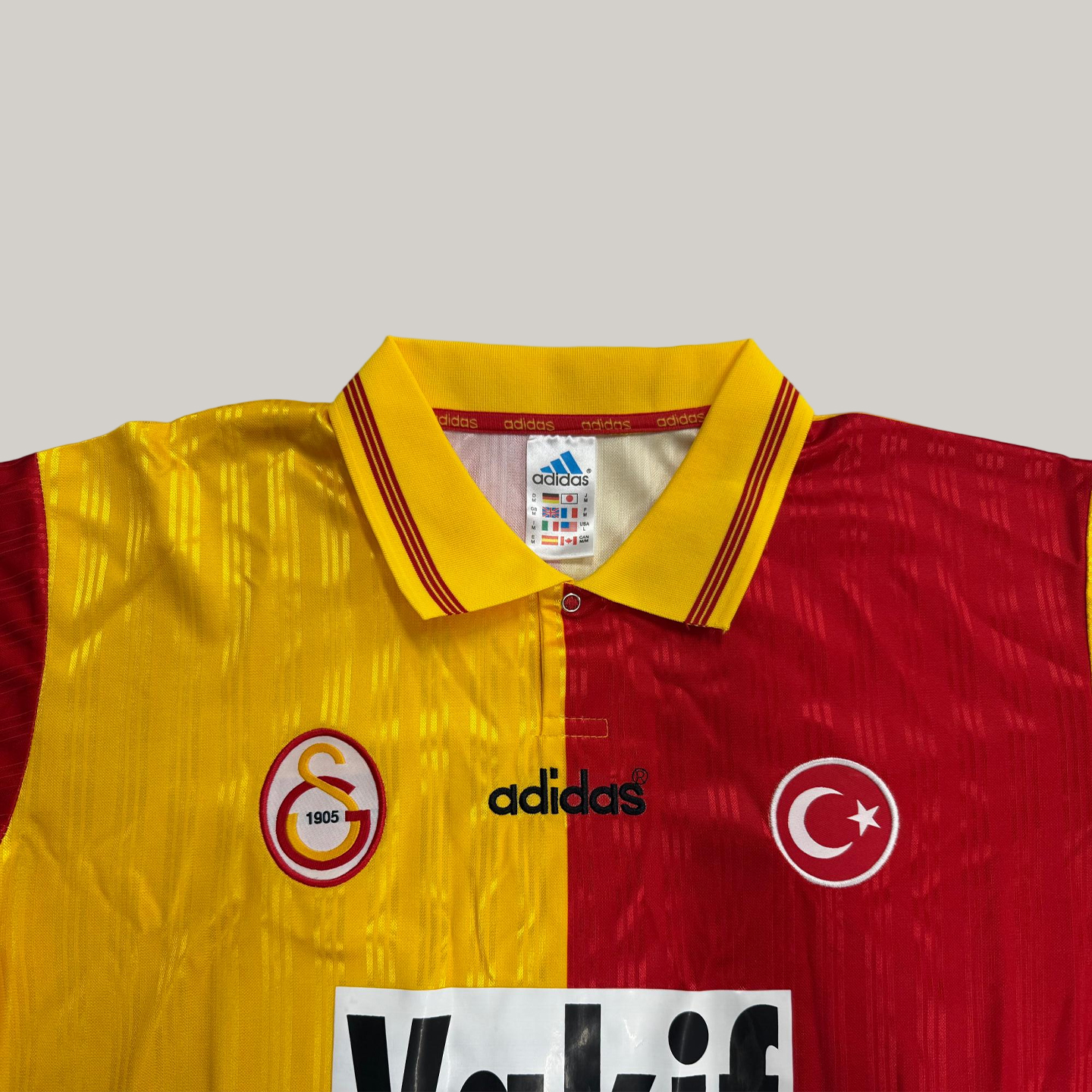 1996/1997 Retro Galatasaray Home Football Shirt 1:1 Thai Quality