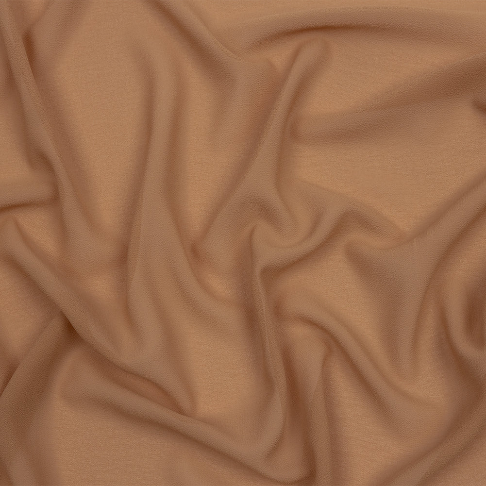 Famous Australian Designer Tan Polyester Georgette - Joann Fabrics