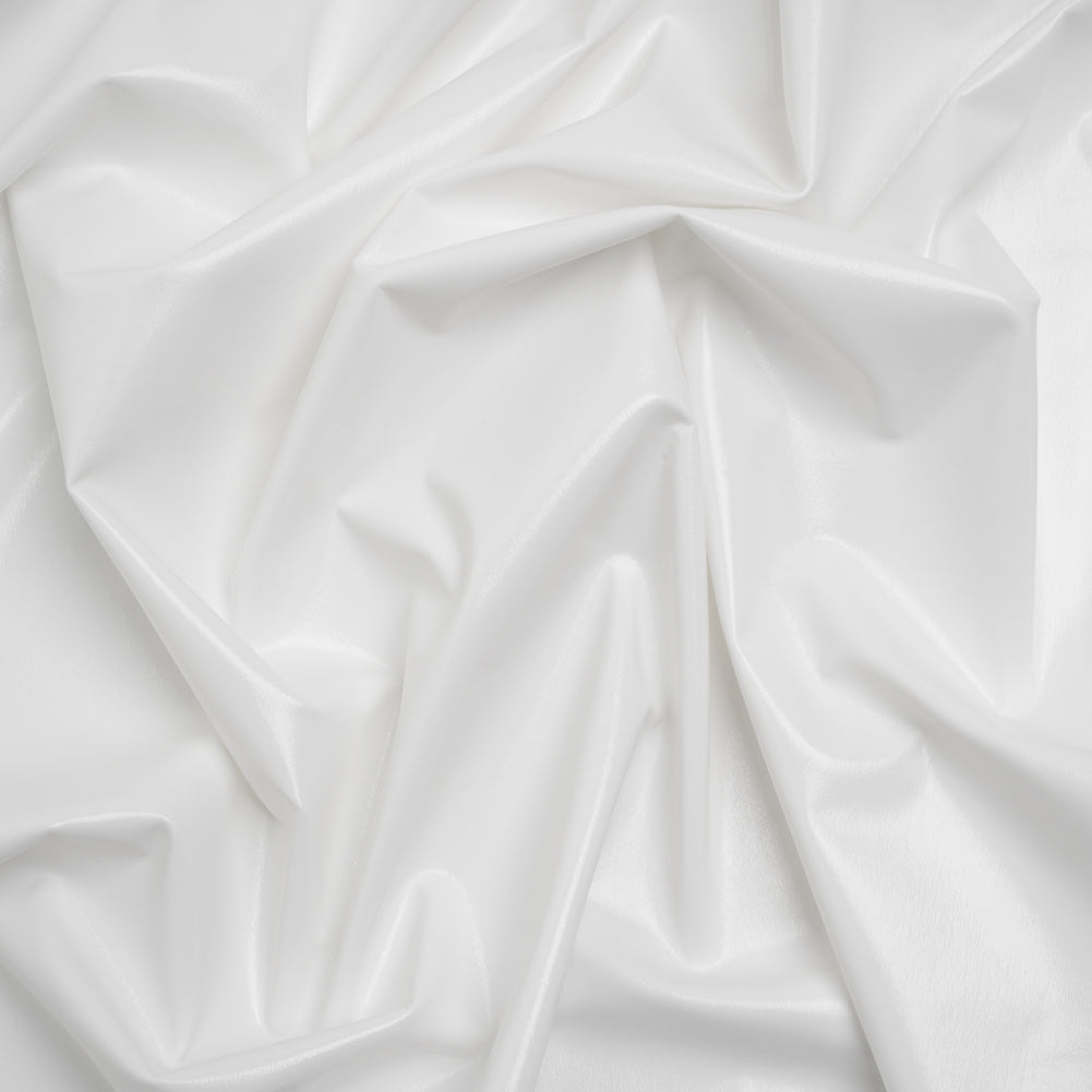 Knit Faux Leather with PET Anodized Aluminum Film - White - Elizabeth Collection - Joann Fabrics