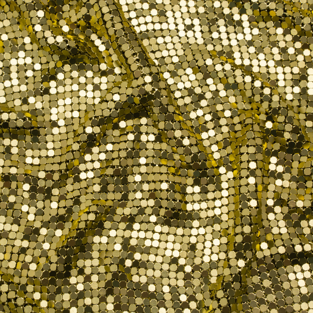 Aluminum Chainmail Fabric Panel, 3mm Tubular - Lime Green - Joan Collection - Joann Fabrics