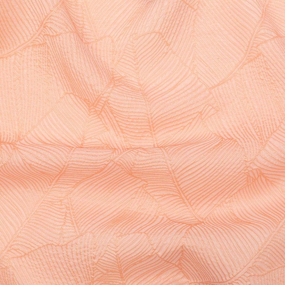 Luminous Coral Double-Layer Organza Brocade - Joann Fabrics