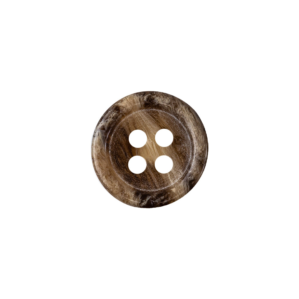 Brown, Toffee and Toasted Coconut Tire Rim 4-Hole Plastic Button - 24L/15mm - Joann Fabrics