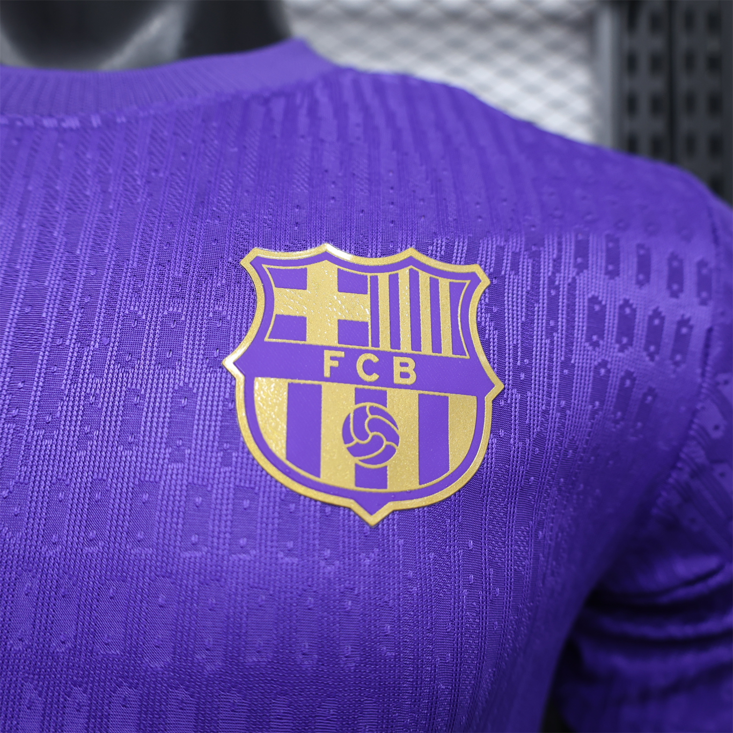 Barcelona 26-27 Deep Blue Training Jersey - Player Version - UnitedFutballJersey