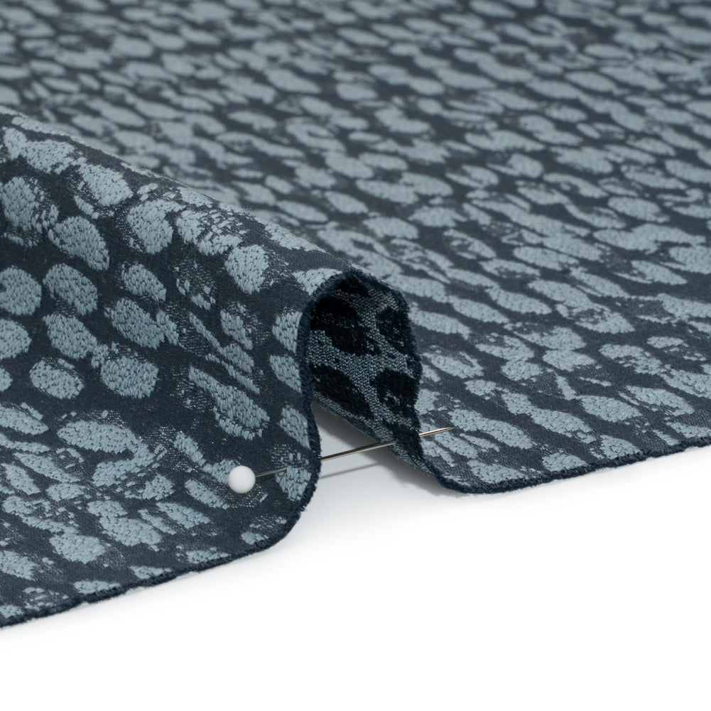 Rows of Spots Recycled Polyester and Cotton Drapery Jacquard - Danube - British Imported - Joann Fabrics