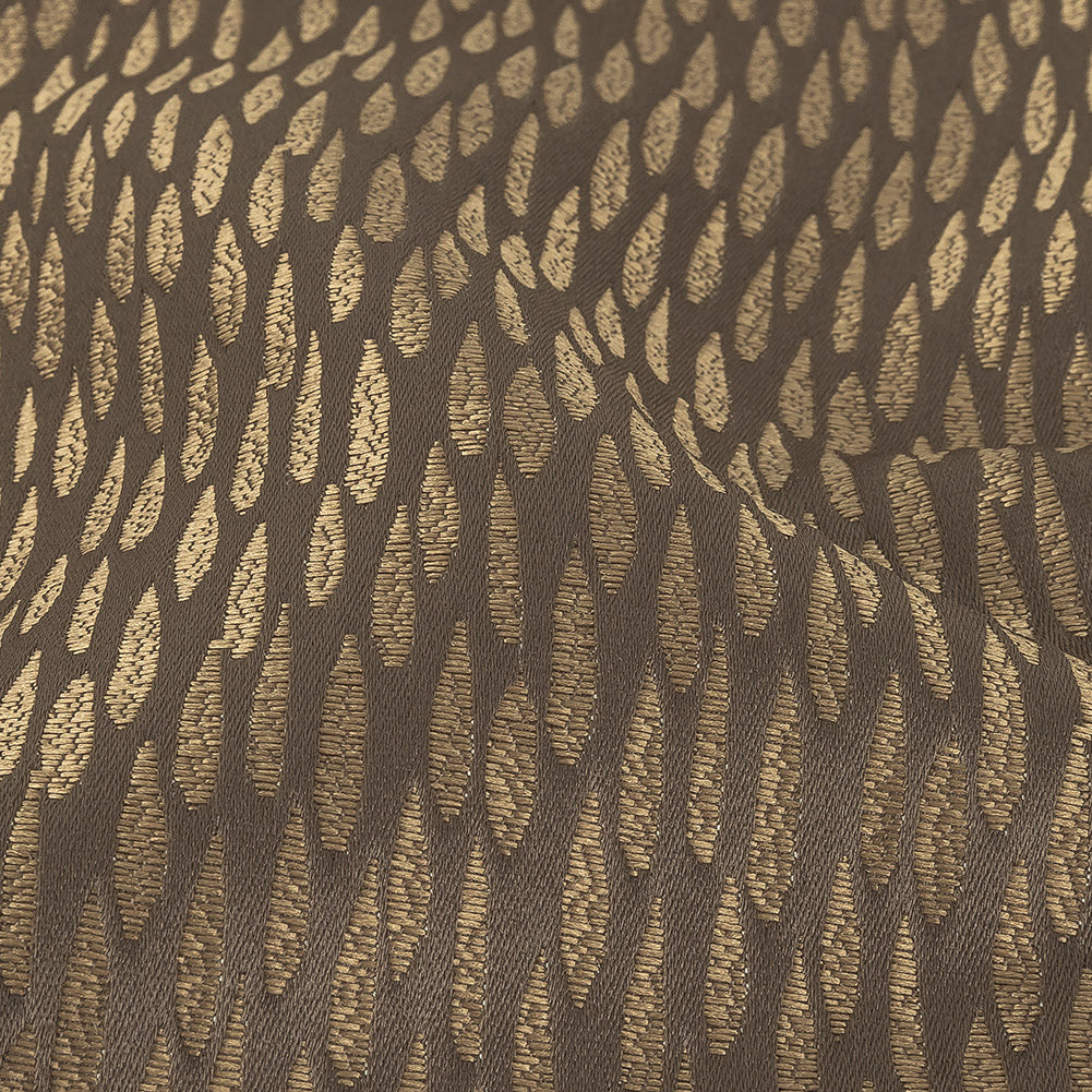 Luminous Drapery Jacquard - Mole Raindrops - British Imported - Joann Fabrics