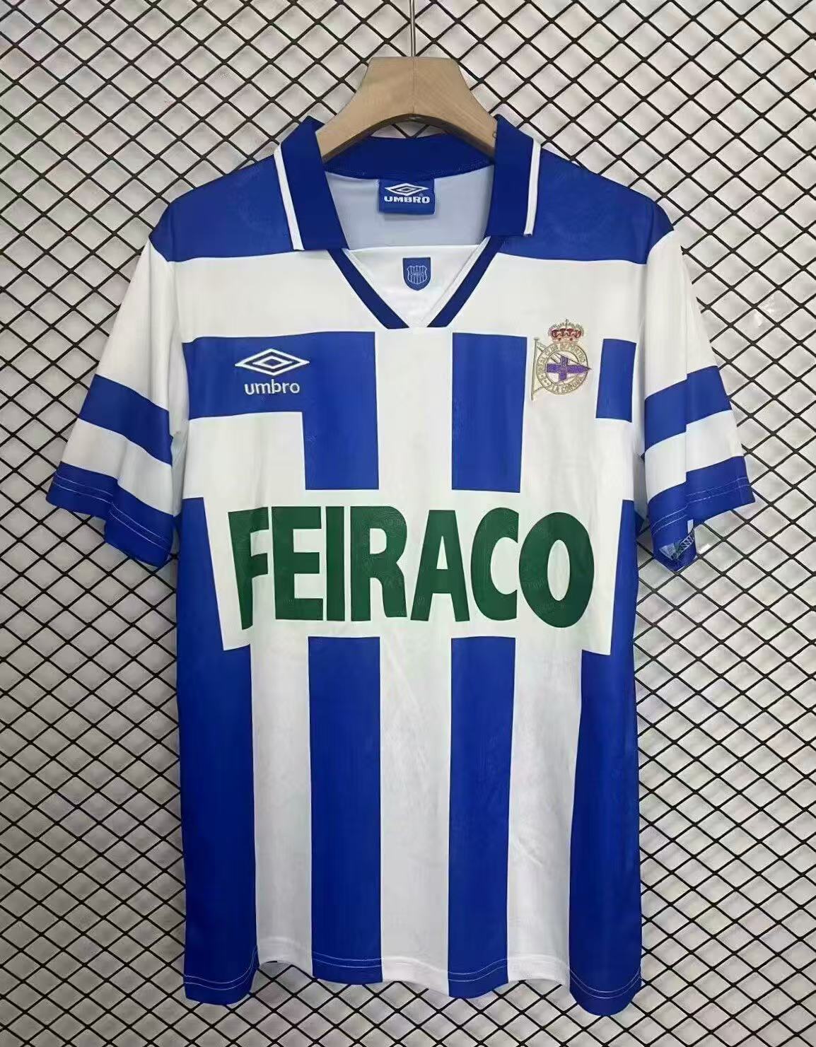 1994/1995 Retro Deportivo Home Football Shirt 1:1 Thai Quality