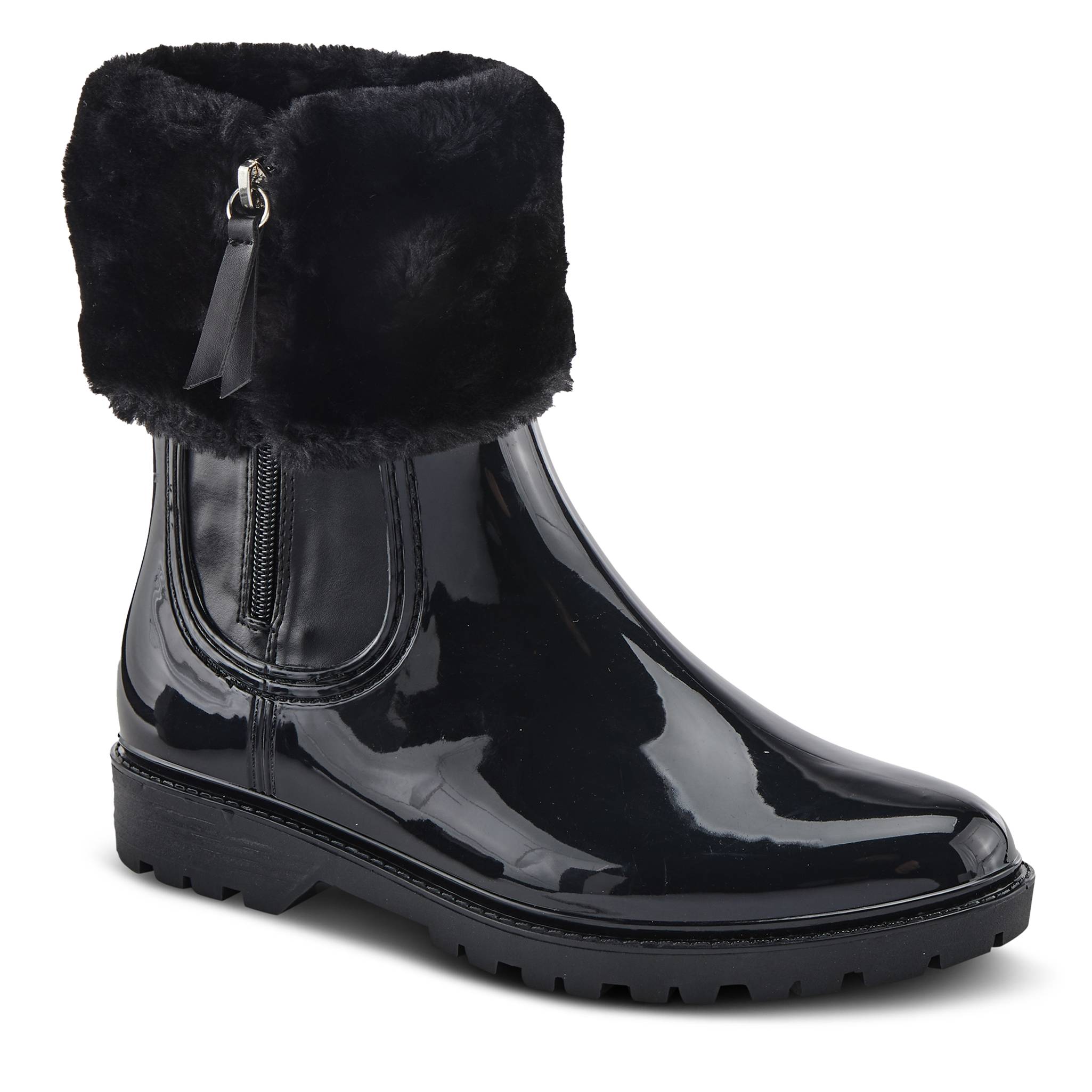 Spring Step® Waterproof Boots, Faux Fur Collar, Zipper Closure - Northstyle Catalog