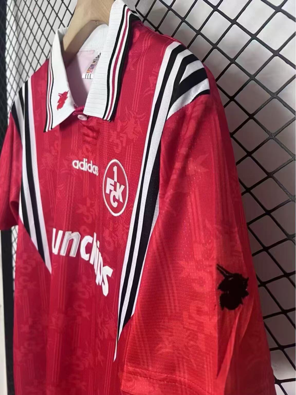 1997/1998 Retro FC Kaiserslautern Home Football Jersey 1:1 Thai Quality