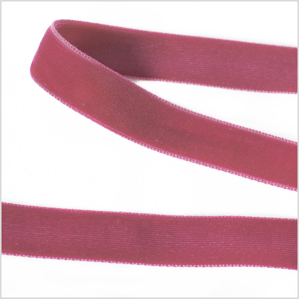 Double Faced Velvet Ribbon Made in Italy - 5/8