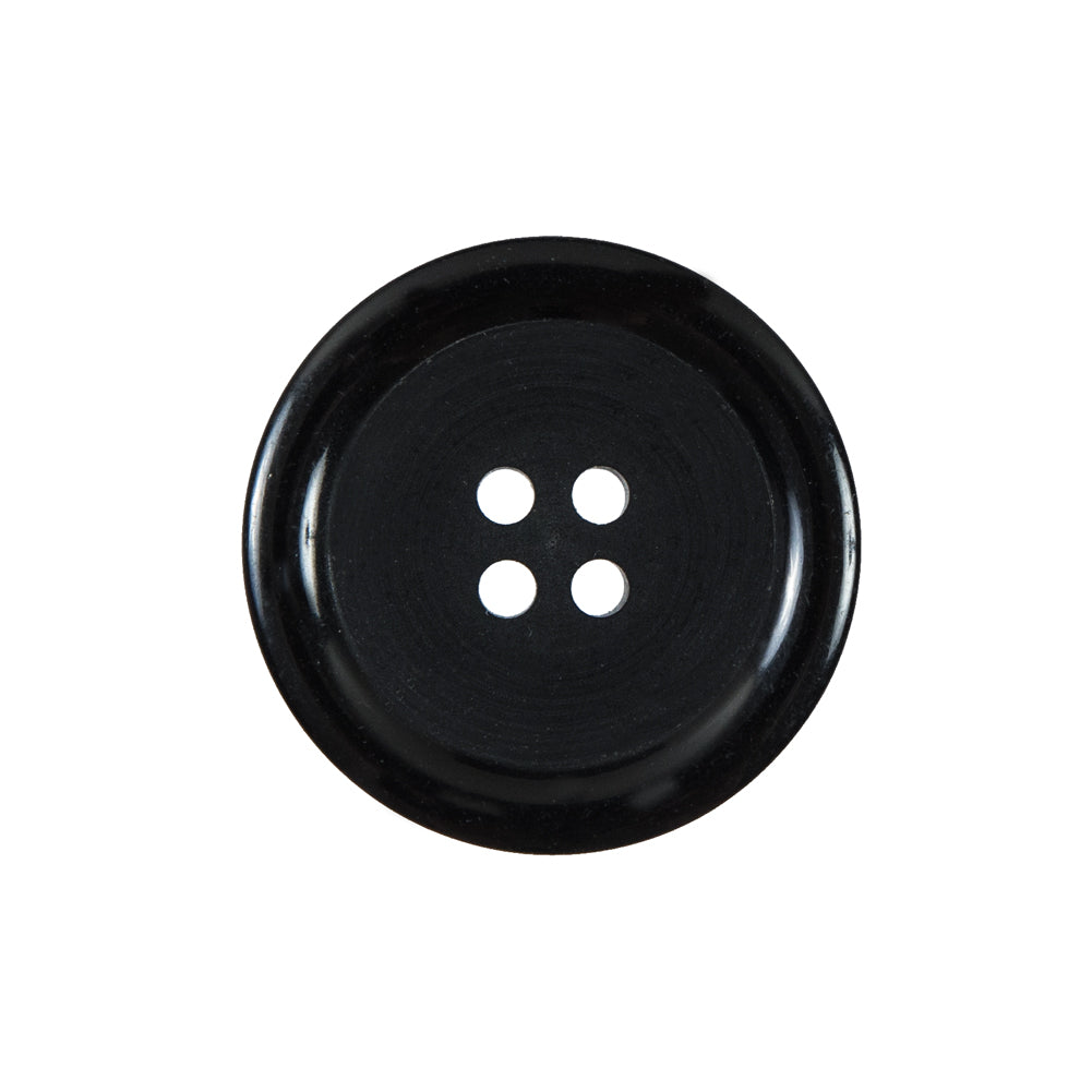 Black 4-Hole Plastic Button - 38L/24mm - Joann Fabrics