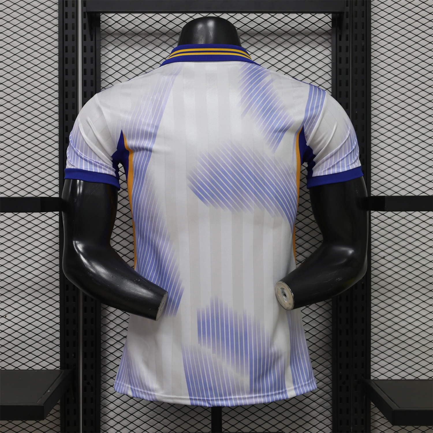 Real Madrid 26-27 Retro Style White-Purple Gradient Jersey - Player Version - UnitedFutballJersey