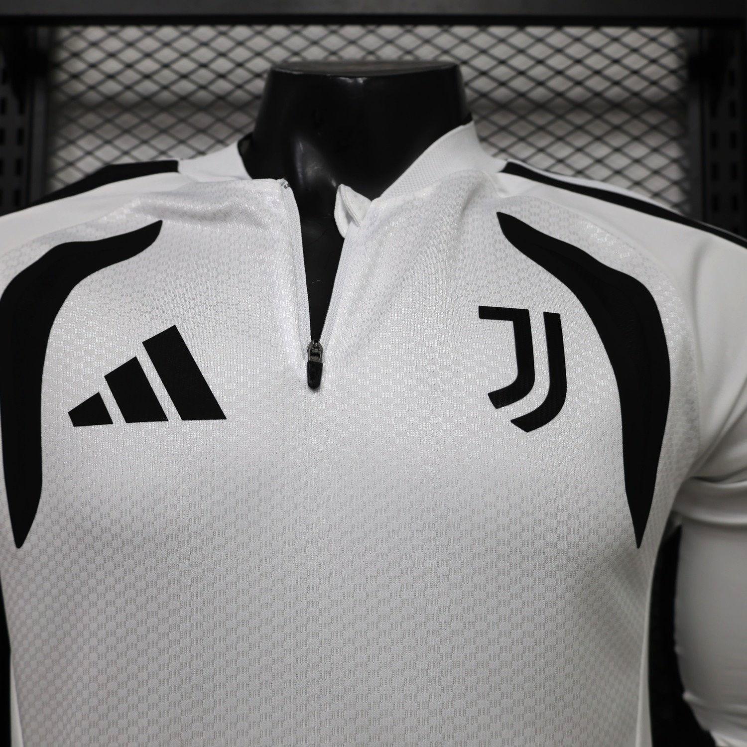 Juventus 26-27 White Long Sleeves Training Jersey - Player Version - UnitedFutballJersey