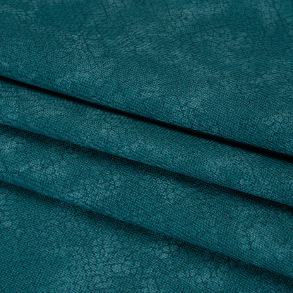 Quilting Cotton by Northcott - Peacock Textural Abstract - Crackle Collection - Joann Fabrics