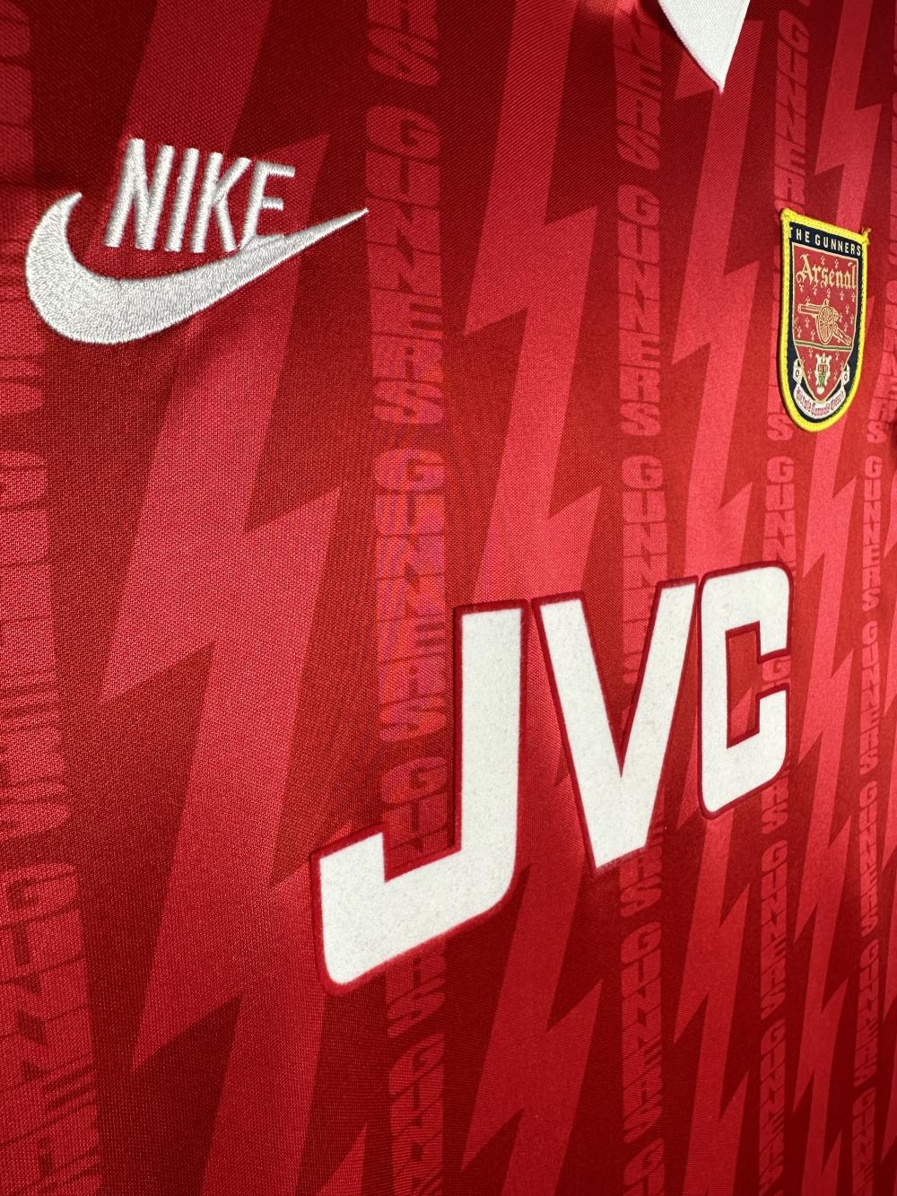 1994-1996 Retro Arsenal Home Football Shirt 1:1 Thai Quality