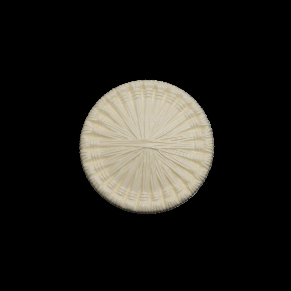 Plastic Shank Back Button - 32L/20mm - Ivory Radiating Sticks - Joann Fabrics