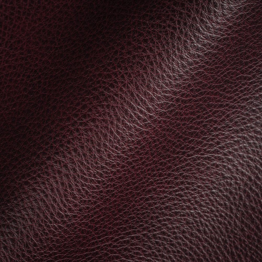 Moscato Italian Burgundy Aniline Dyed Soft Top Grain Performance Cow Leather Hide with Protective Topcoat - Joann Fabrics