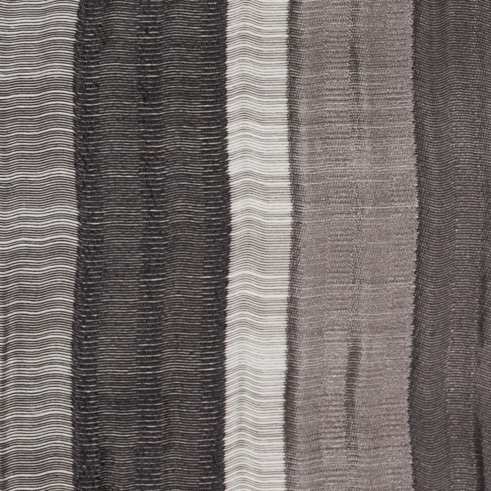 Indian Black/White Striped Poly/Cotton Brocade - Joann Fabrics