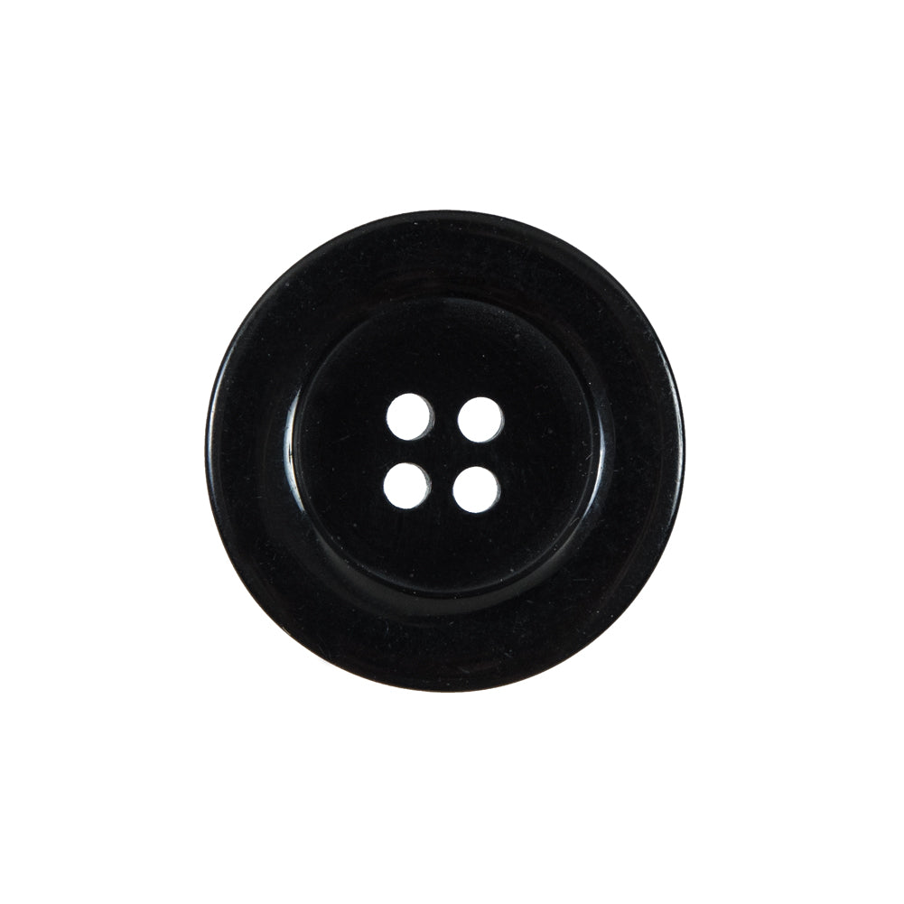 Black 4-Hole Plastic Button - 36L/23mm - Joann Fabrics