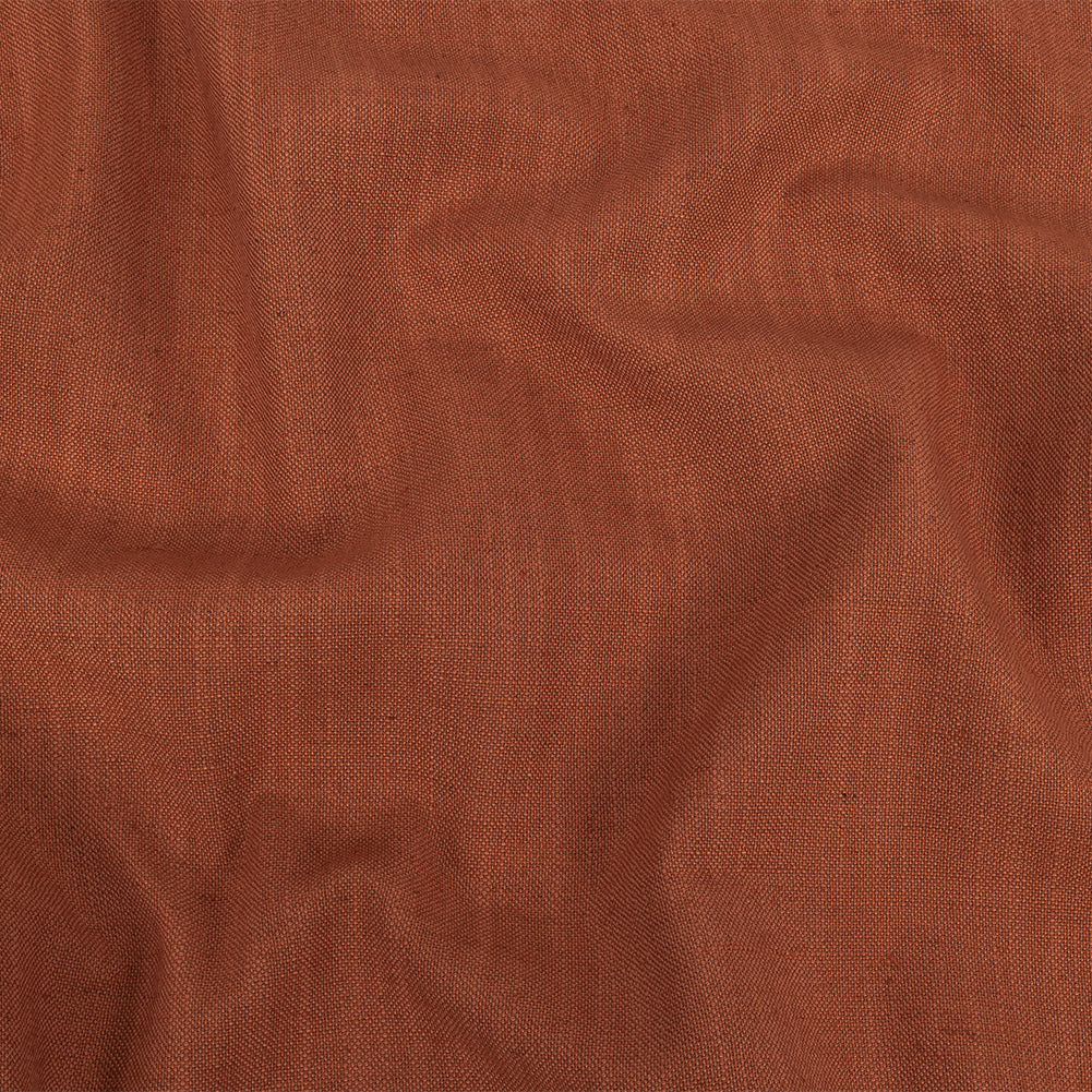 Polyester, Viscose and Linen Woven - Rust - British Imported - Joann Fabrics