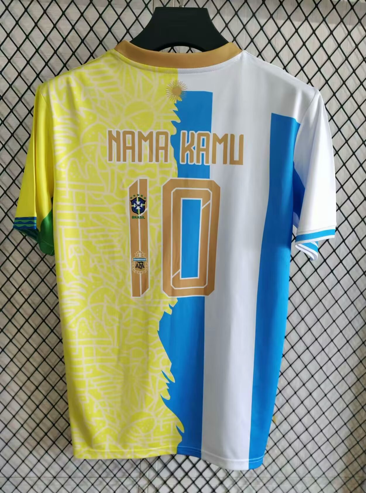 2025/2026 Argentina Co-branding Brazil Football Jersey 1:1 Thai Quality