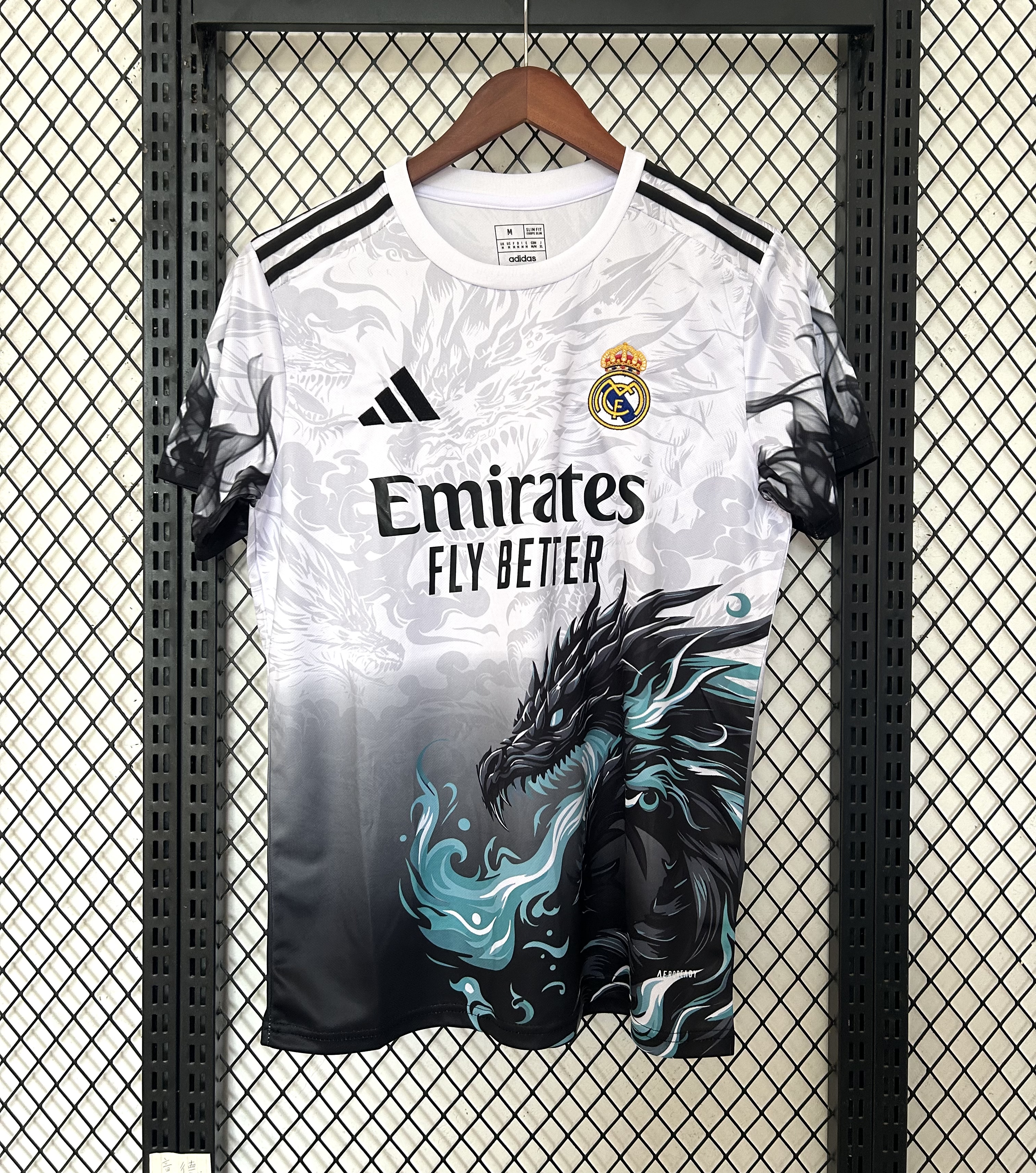 2025/2026 Real Madrid Dragon White Special Edition Football Jersey 1:1 Thai Quality