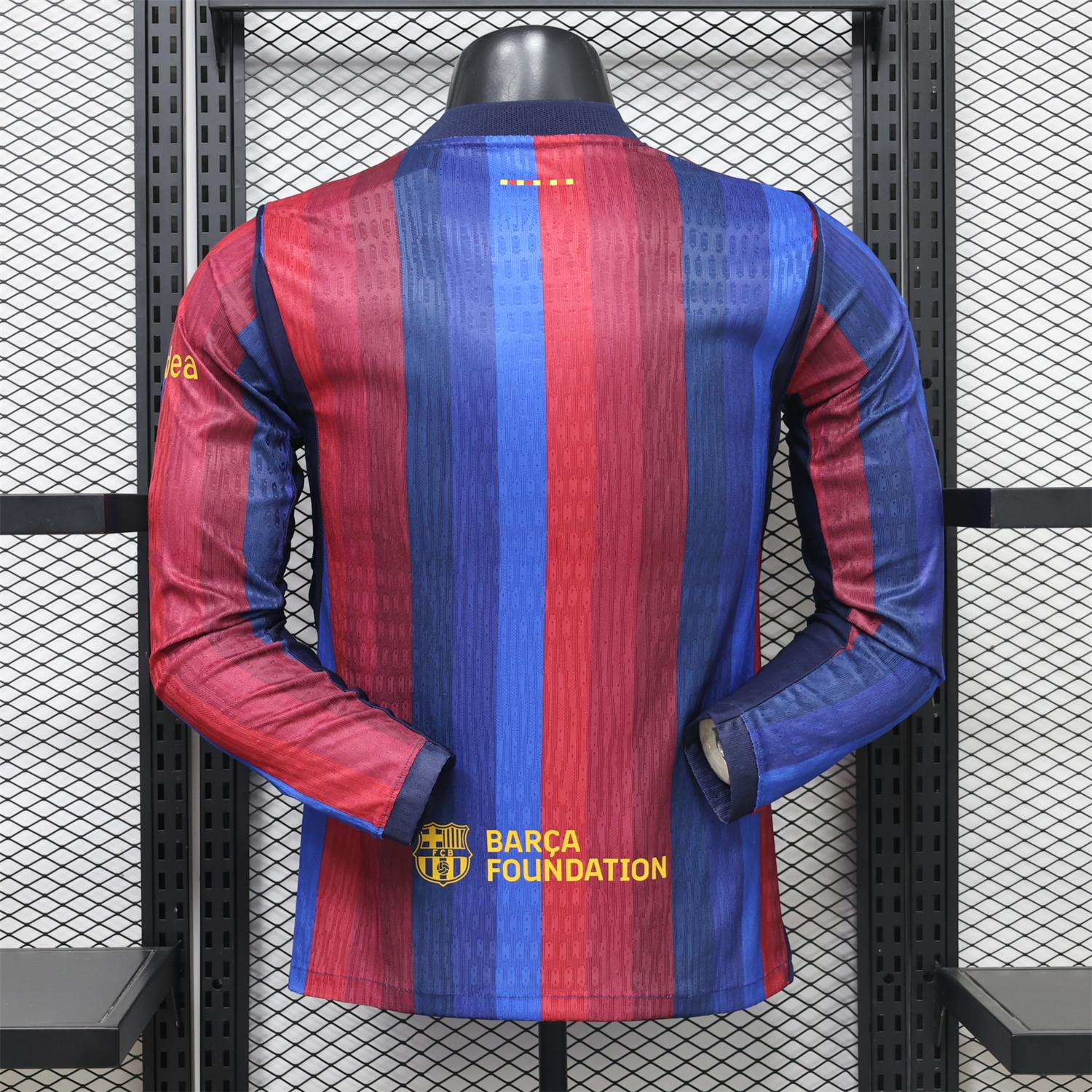 Barcelona 26-27 Home Long Sleeves Jersey - Player Version - UnitedFutballJersey