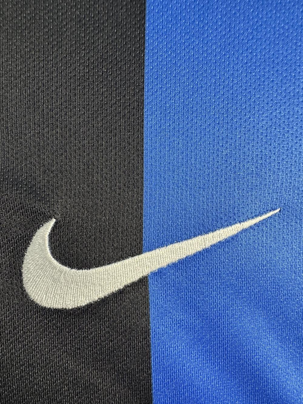 2009/2010 Retro Long Sleeve Inter Milan Home Football Jersey 1:1 Thai Quality