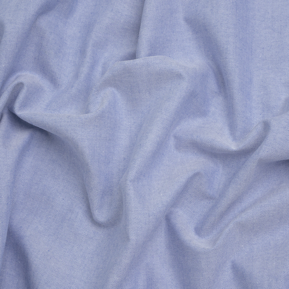 Cotton Oxford Shirting - Marina Blue - Deadstock - Joann Fabrics