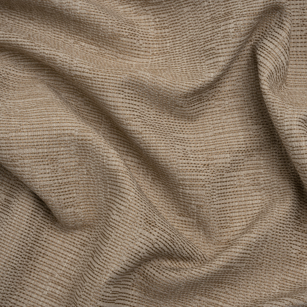Recycled Polyester and Cotton Drapery Woven - Driftwood Striations - British Imported - Joann Fabrics