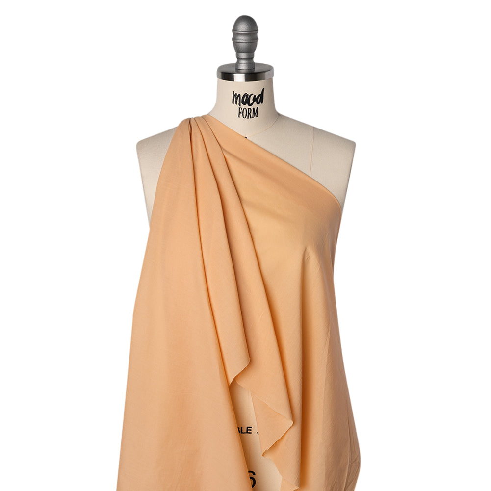 Cotton Voile - Apricot - Famous Australian Designer Deadstock - Joann Fabrics