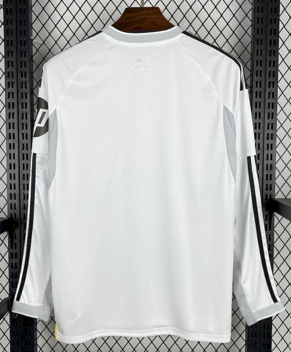 2025/2026 Long Sleeves Real Madrid Home Football Jersey 1:1 Thai Quality