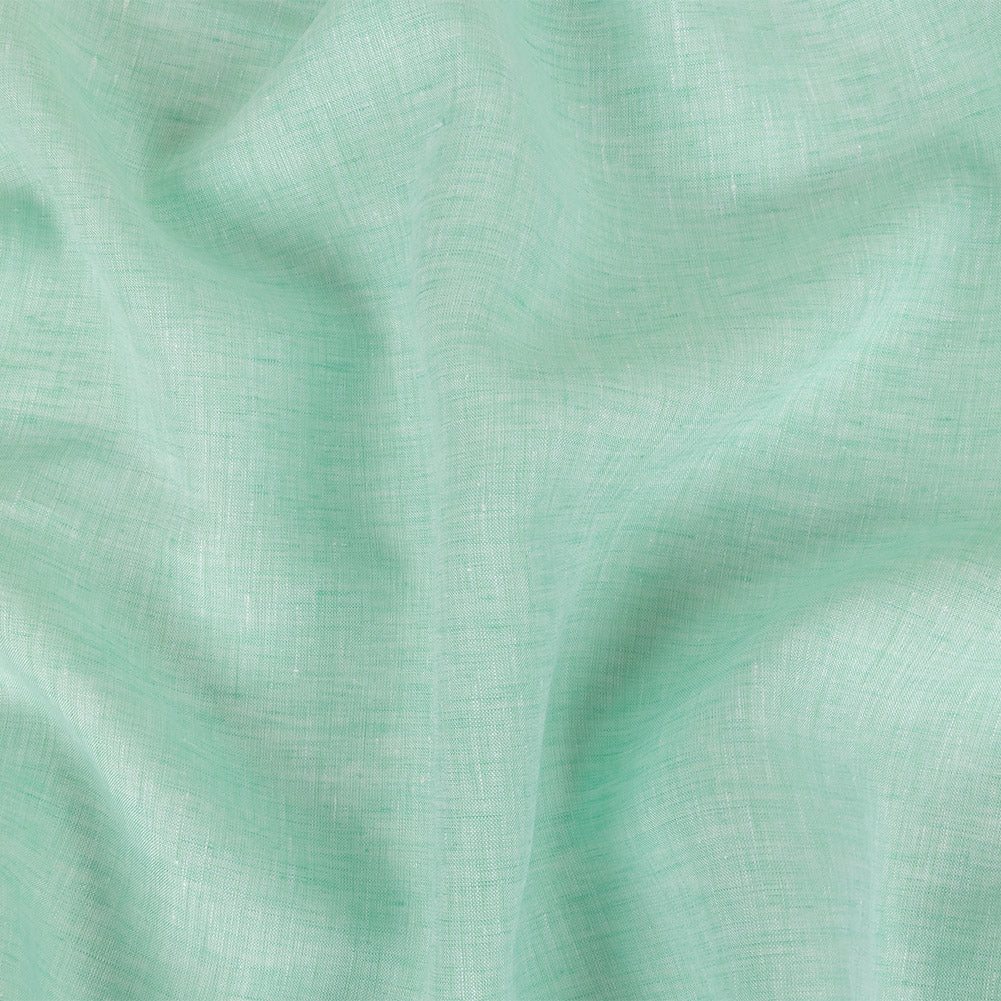 Lightweight Linen Chambray - Heathered Mint - Minerva Collection - Joann Fabrics