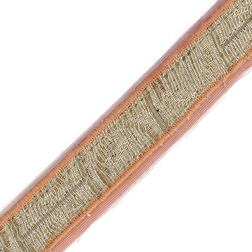 Pink Ombre and Metallic Champagne Mixed Media Trim - Joann Fabrics