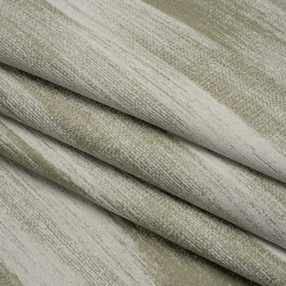 Recycled Polyester Jacquard - Ivy Brushstroke Striations - British Imported - Joann Fabrics