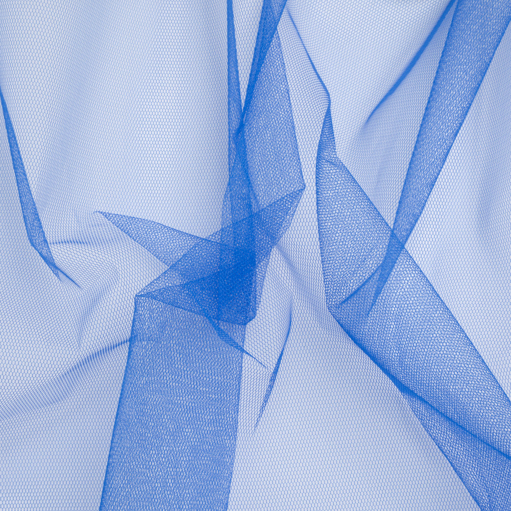 Stiff Polyester Tulle - Blue - Famous Australian Designer Deadstock - Joann Fabrics