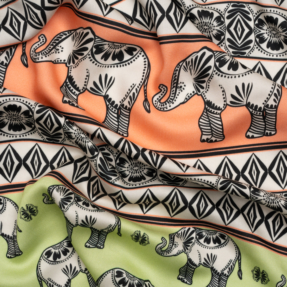 Mood Exclusive Herd Mentality Rayon Challis - Joann Fabrics