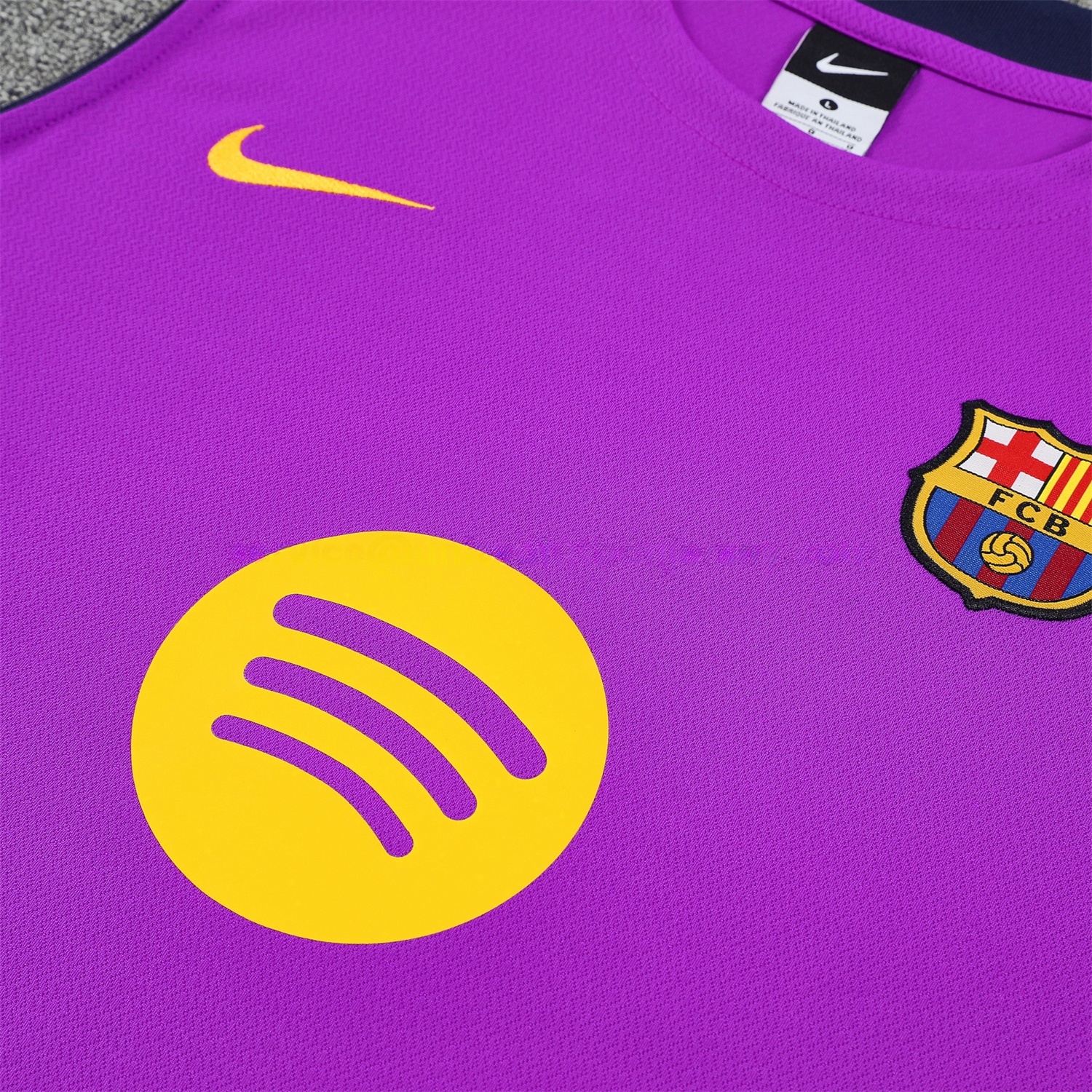 Barcelona 25-26 Vest Training Set - Purple Vest and Dark Blue Shorts - UnitedFutballJersey