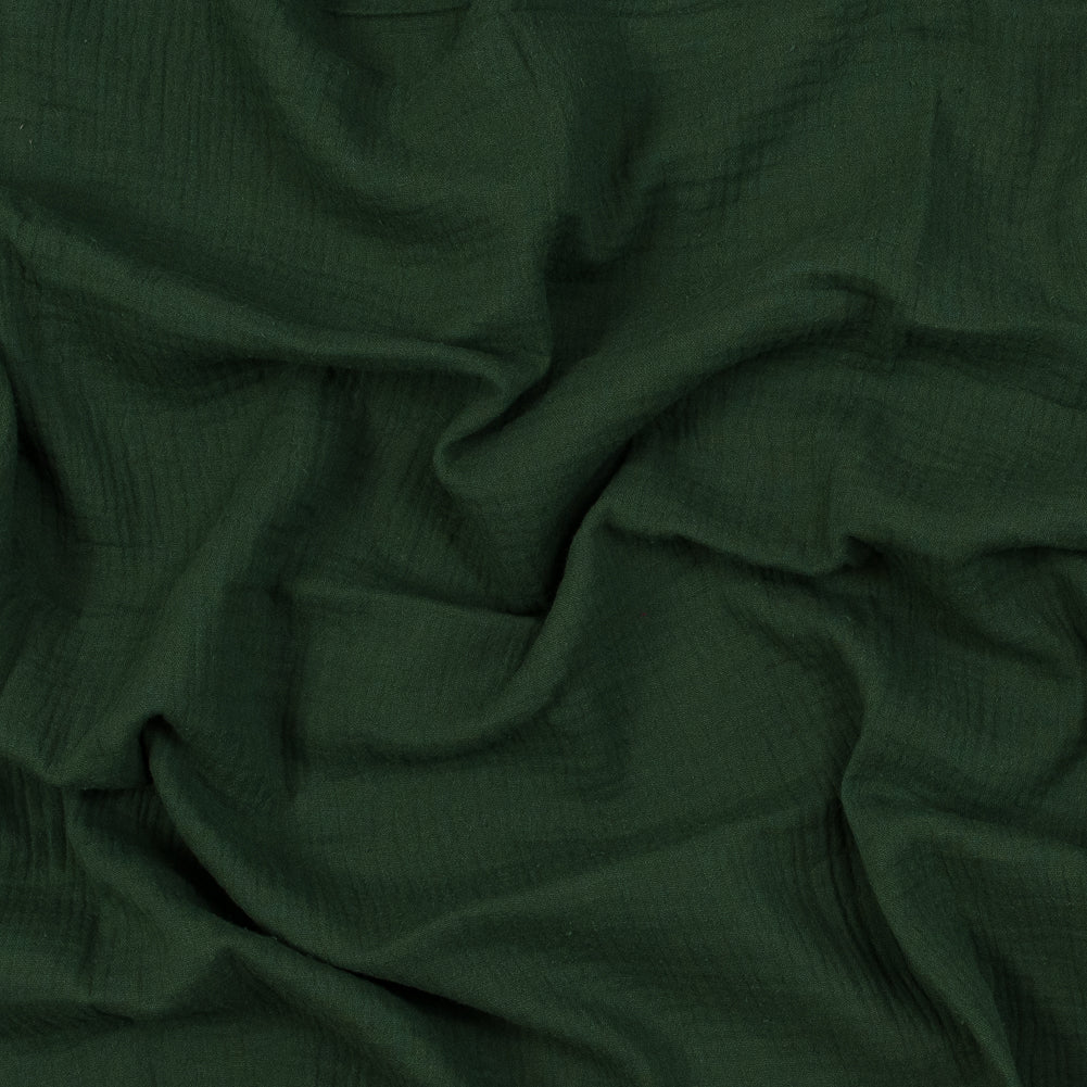 Double Cotton Gauze - Hunter Green - Talamanca Collection - Joann Fabrics