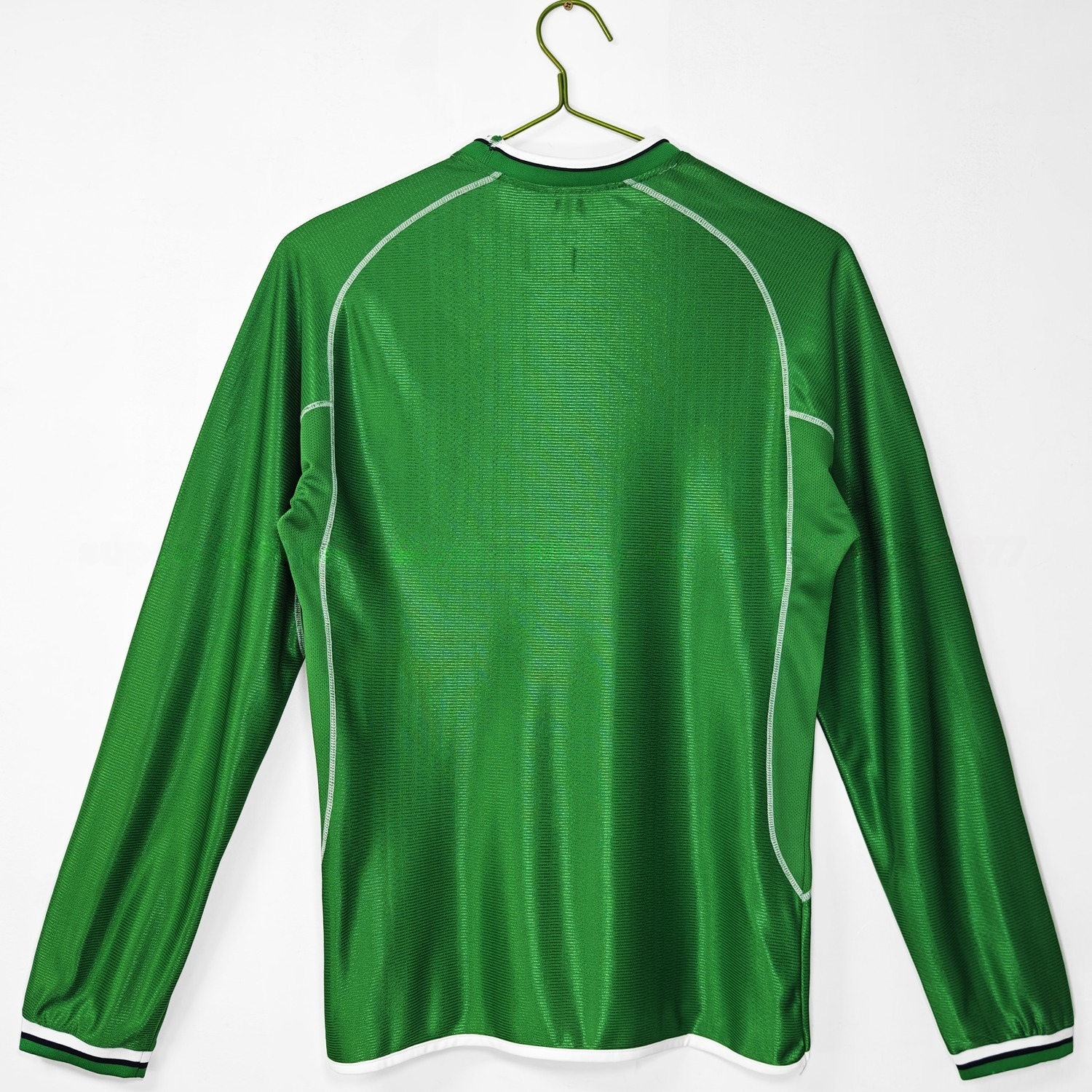 Retro Ireland 2002 Home Long Sleeves Jersey - UnitedFutballJersey