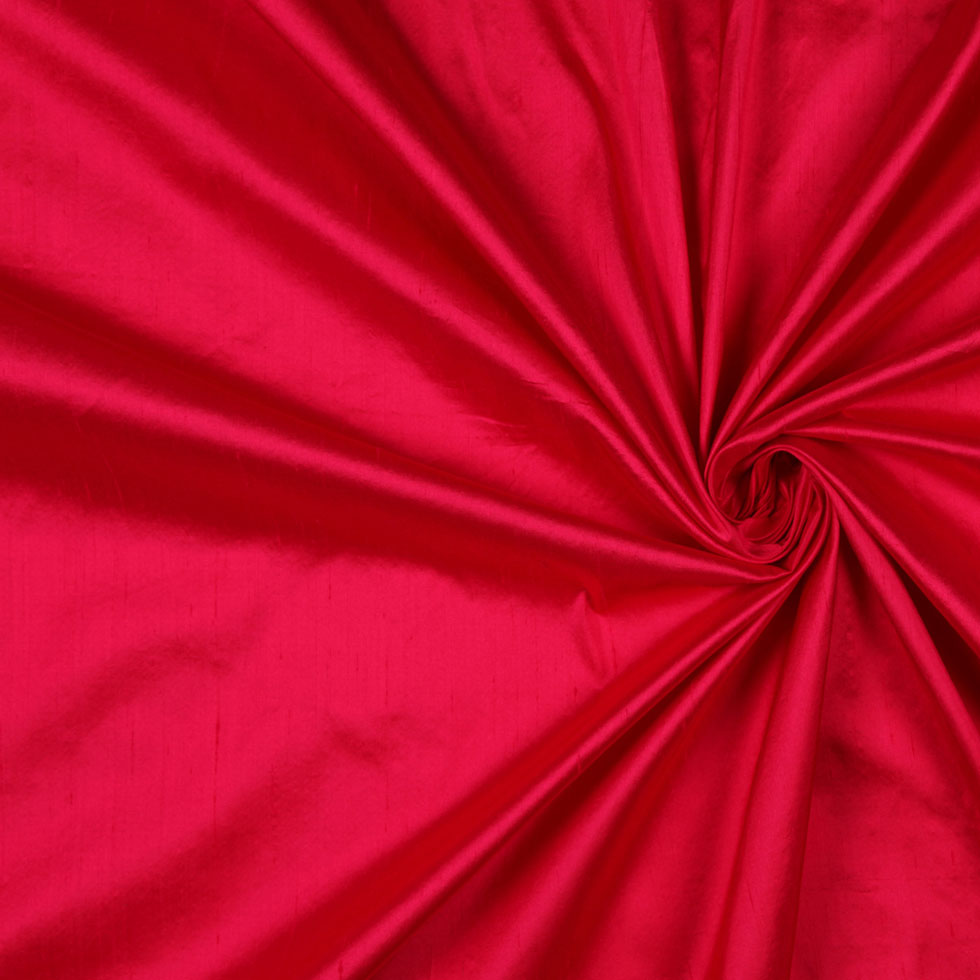 Silk Shantung - Cranberry Red - Shantung Collection - Joann Fabrics