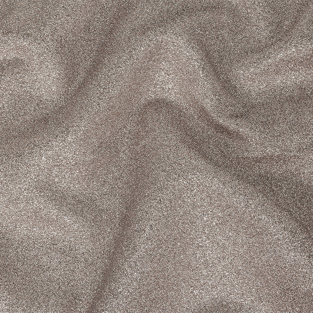 Cygnus Metallic Rose Gold and Silver Crinkled Lame Luxury Brocade - Joann Fabrics