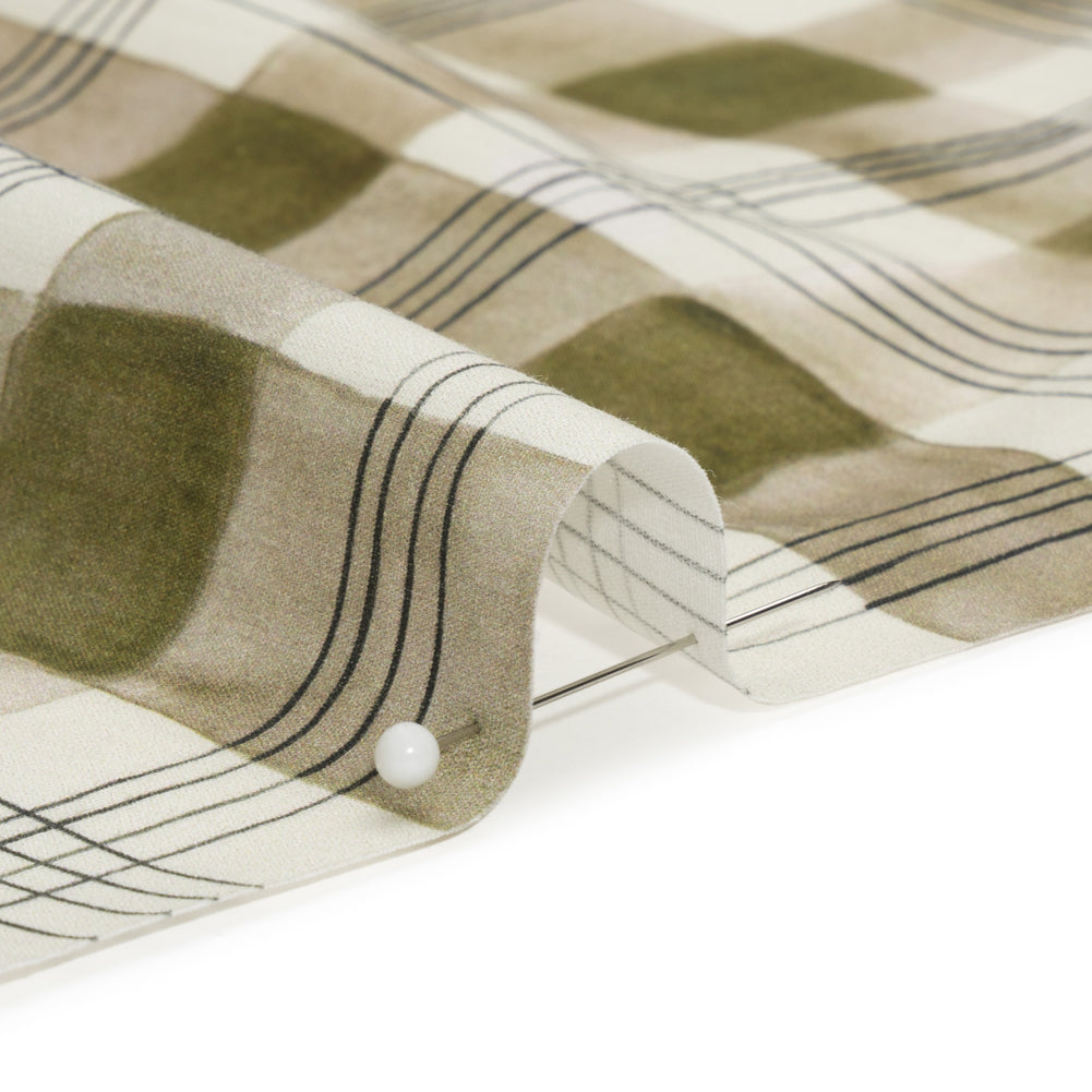 Mood Exclusive Cunning Moss Cotton Poplin - Joann Fabrics