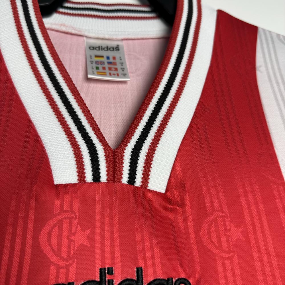 1996 Retro Türkiye National Team Home Football Shirt 1:1 Thai Quality