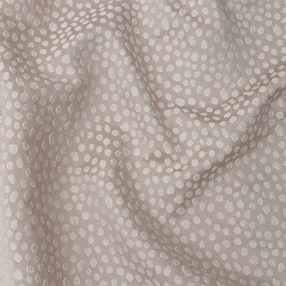 Polyester Jacquard - Orchid Spots - British Imported - Joann Fabrics