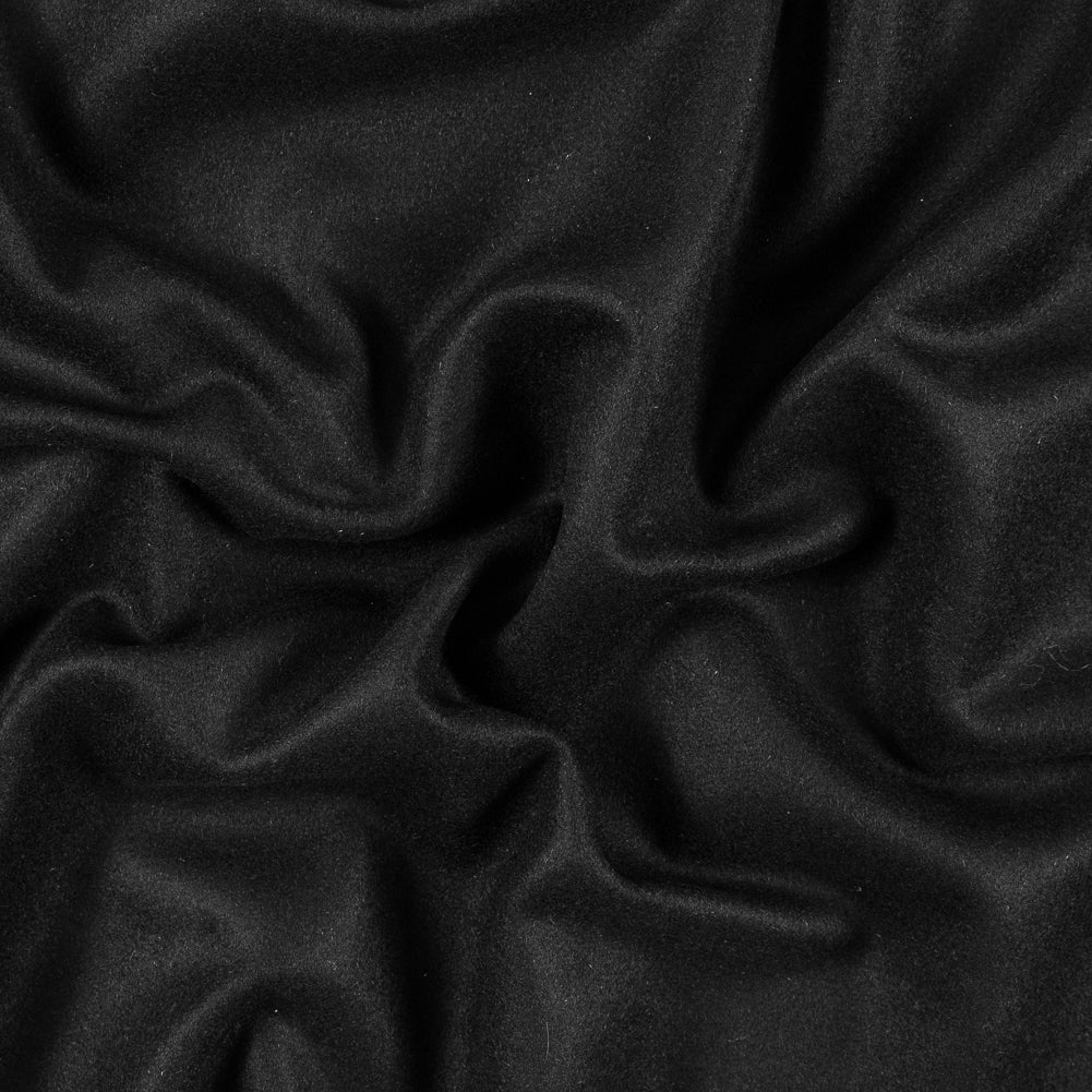Roberto Cavalli Black Felted Wool Coating - Joann Fabrics