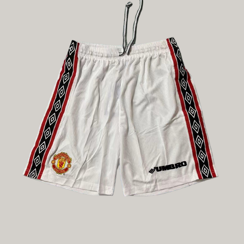 1998/1999 Retro Manchester United Home Shorts 1:1 Thai Quality