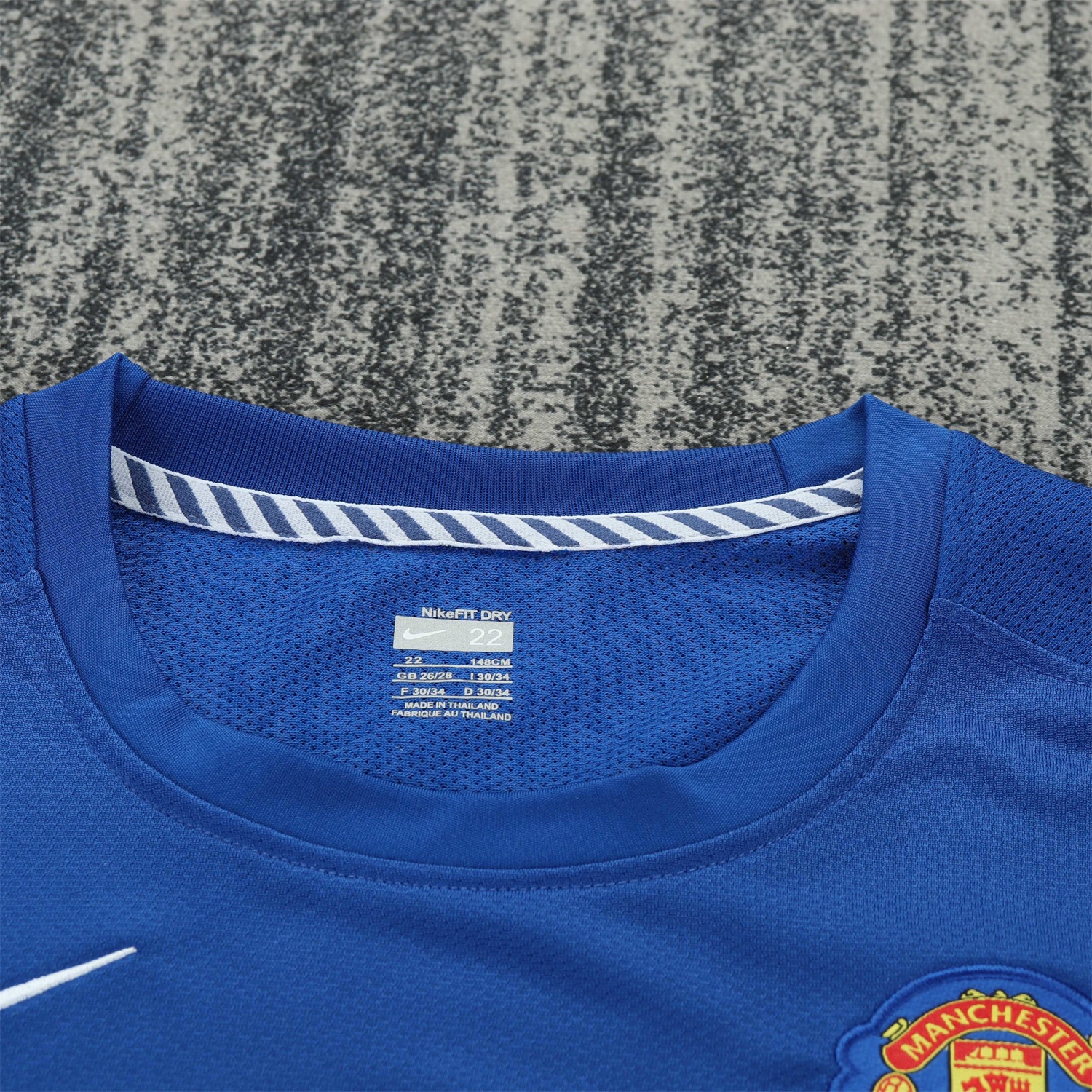 Retro Manchester United 2008-09 Third Long Sleeves Kids Kit - UnitedFutballJersey
